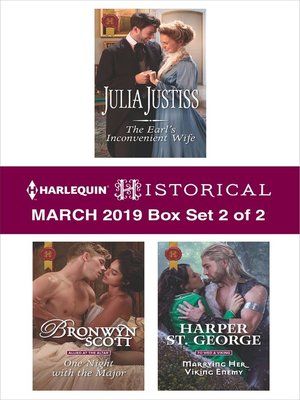 cover image of Harlequin Historical March 2019--Box Set 2 of 2